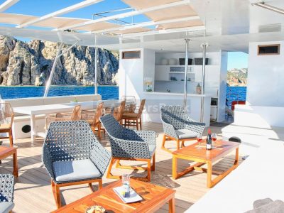 Cabo San Lucas Boat Rental & Yacht Charter | AnchorsBook Photo MANTA (*VIP) 3.5HR Catamaran Yacht Rental In Cabo San Lucas