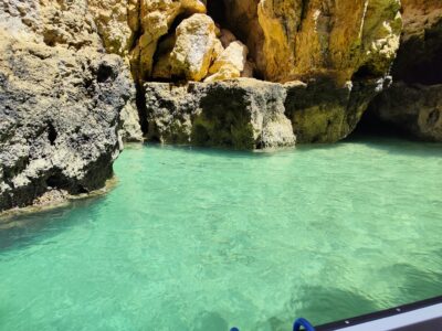 Boat Rental with Local Skipper to Visit the Coast of Lagos (includes Cave Tour, Swimming, Snorkeling & Relaxing)