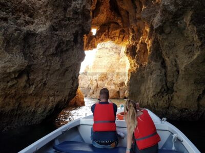 Ponta da Piedade Caves Shared Boat Tour from Lagos with Local Guide