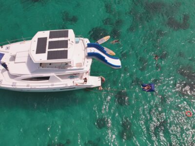 HYPE YACHT 55 Phuket: Phi Phi Island & Maya Bay Luxury Yacht Day Tour | AnchorsBook Photo Leopard Catamaran 51 ft Yacht Charter In Phuket