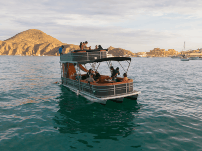 Cabo San Lucas Private 2 Deck Yacht with Drinks