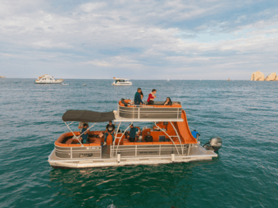 Cabo San Lucas Private 2 Deck Yacht with Drinks
