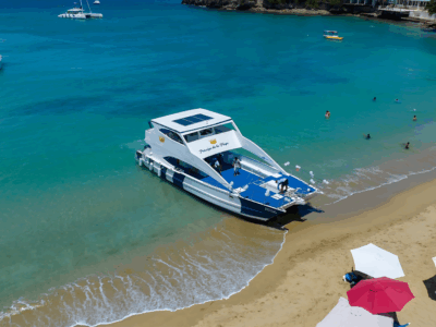 Party Catamaran from Sosúa: Snorkel Adventure & Open Bar Fun