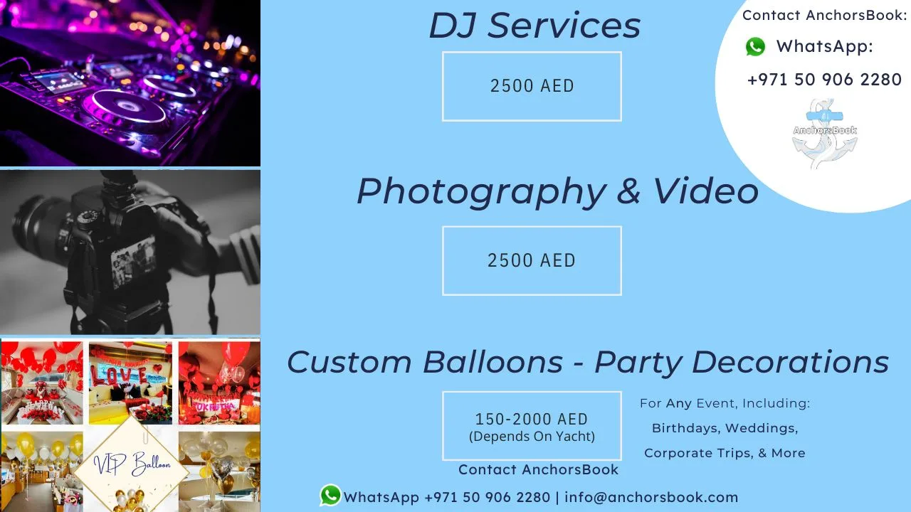 Birthday Party Dubai | AnchorsBook.com