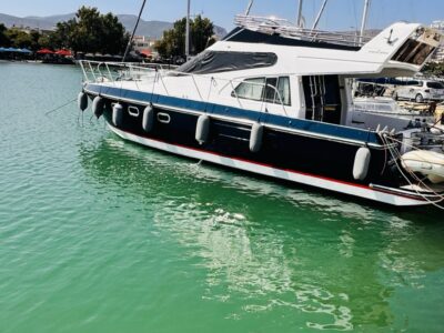 Princess 45 Private Yacht Charter in Greece | Fully Renovated with Flybridge