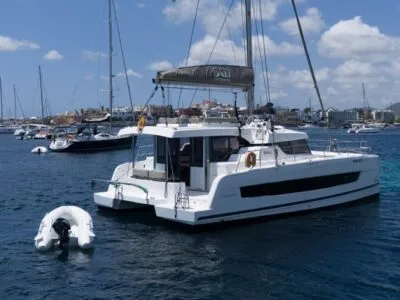 Ibiza Private Charter – Spacious Flybridge Yacht with Panoramic Comfort