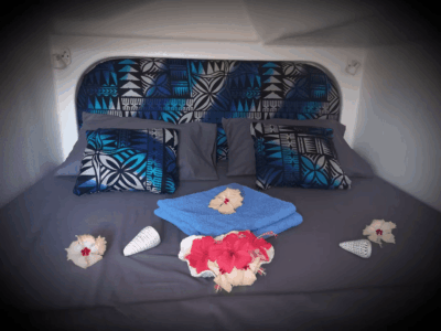 Fiji Private Yacht Escape – Triple X Sailing Catamaran with Diving & Water Sports