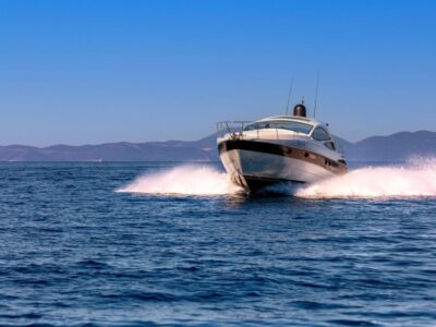 Luxury Pershing 46 Motor Yacht Charter in Hvar, Croatia – Full-Day Private Cruise for 10 with Skipper & Hostess
