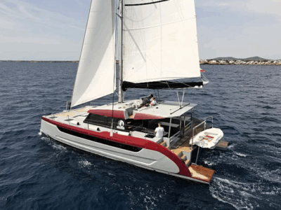 49Ft Premium Sailing Catamaran – Flybridge Comfort & Effortless Cruising