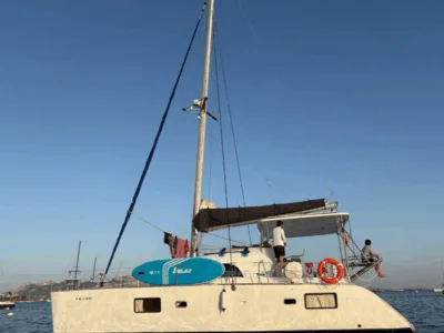 Ibiza Private Catamaran Charter – Spacious Lagoon with SUP & Wi-Fi Included