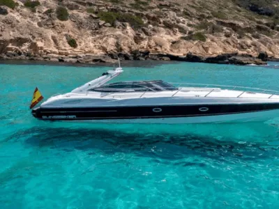 Ibiza: Private Classic Speedboat Charter – Fast, Stylish & Skippered