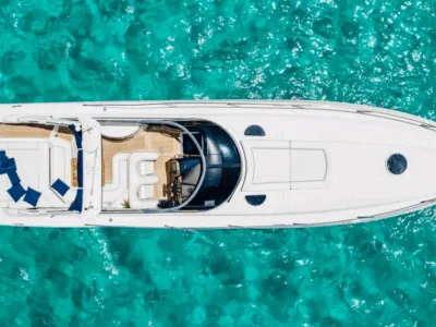 Ibiza: Private Classic Speedboat Charter – Fast, Stylish & Skippered