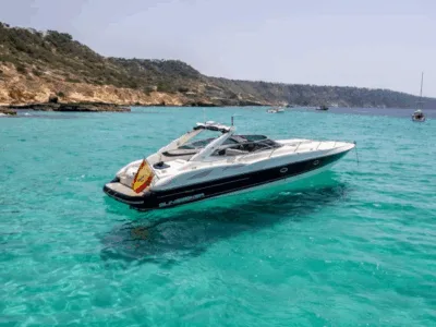 Ibiza: Private Classic Speedboat Charter – Fast, Stylish & Skippered