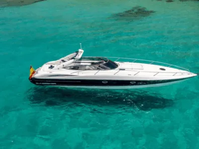 Ibiza: Private Classic Speedboat Charter – Fast, Stylish & Skippered