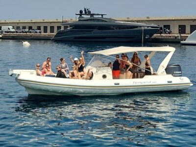 Monaco Private RIB Charter | Tempest 850 with Skipper