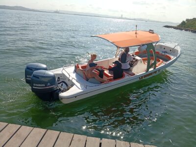 26-Foot Sports Boat Rental in Cartagena – Perfect for Your Next Getaway