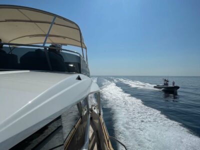 Greenline 48 Fly Yacht Charter in Monaco – Skipper & Fuel Included