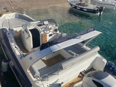 Croatia Private RIB Charter – B27 Offshore 300HP with Cabin & Large Sun Deck