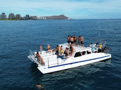 The Ultimate Party Catamaran | BYOB Ocean Fun Cruise In Honolulu