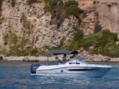 Ibiza Private Charter on Pacific Craft 700 – Dual Sundecks & Cabin Comfort