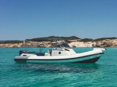 Ibiza: Kardis Mojito 30 – Sporty RIB with Dual Sundecks & Cabin