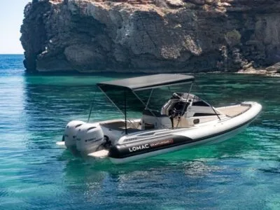 Ibiza Day Boat Charter – LOMAC 850 GT with Skipper Option