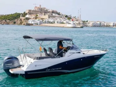 Ibiza Day Charter on Cap Camarat 6.5 – Sun, Swim & Cruise
