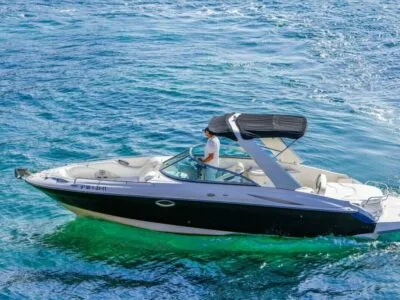 Ibiza Private Boat Hire – Monterey 278 SS with Sun Decks