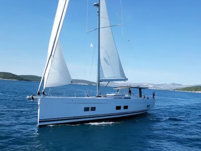 Premium Hanse 588 Sailing Charter for Up to 8 Guests in Orikum