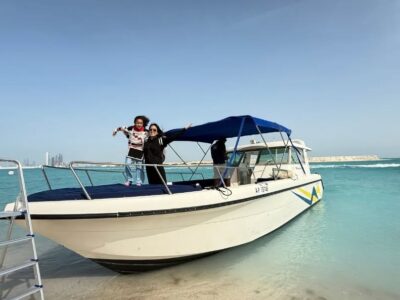 Private Dolphin Sightseeing Tour in Abu Dhabi | Gulf Craft Cruiser Experience