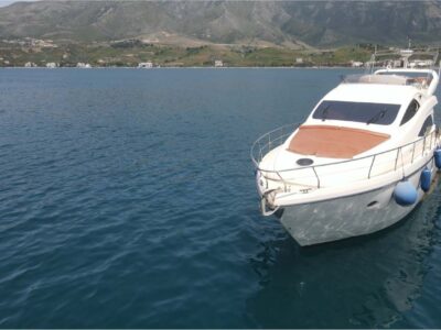 Luxury Aicon 52 Yacht Charter from Orikum Along the Albanian Riviera