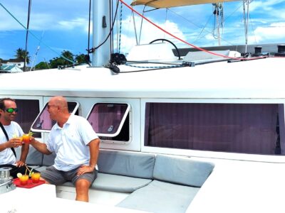 Relax & Discover Nosy Be | Lagoon 450 Catamaran with Crew & Sunset Lounge Area