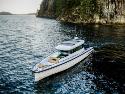 Sporty Axopar 37 XC Charter for Coastal Adventures in Orikum, Albania