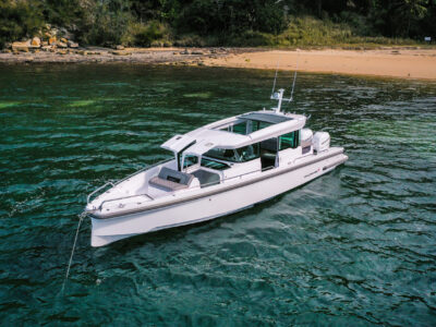 Sporty Axopar 37 XC Charter for Coastal Adventures in Orikum, Albania