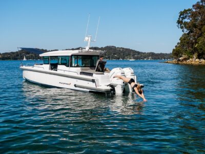 Sporty Axopar 37 XC Charter for Coastal Adventures in Orikum, Albania