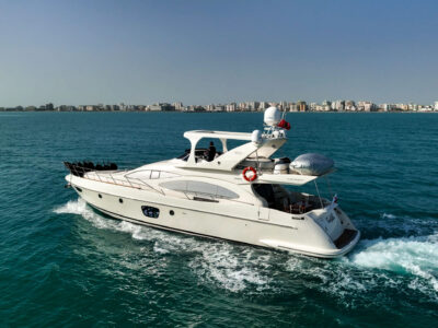 Luxury Azimut 68Ft Private Yacht Charter in Sarandë – Explore Albania’s Stunning Coastline