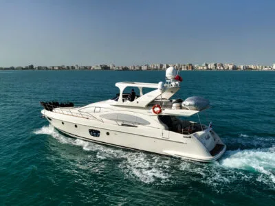 Luxury Azimut 68Ft Private Yacht Charter in Sarandë – Explore Albania’s Stunning Coastline