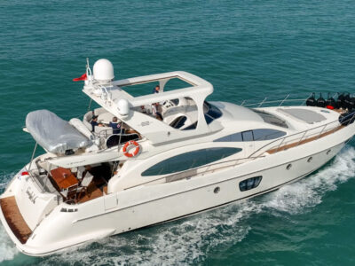 Luxury Azimut 68Ft Private Yacht Charter in Sarandë – Explore Albania’s Stunning Coastline