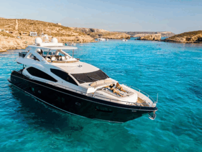 Malta Private Yacht Charter – 88ft Sunseeker Superyacht
