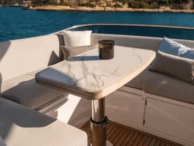 Malta: AZIMUT 60 FLY (2019) – 60Ft Luxury Flybridge Private Yacht Charter for 10 Guests