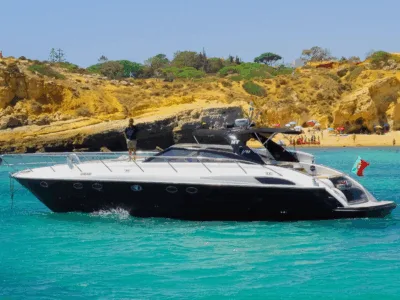 Vilamoura Luxury Yacht Charter – Discover the Algarve on Princess V55