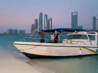 Private Dolphin Sightseeing Tour in Abu Dhabi | Gulf Craft Cruiser Experience