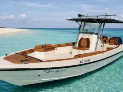 Fishing Tour with Island BBQ in Abu Dhabi | Private Center Console Boat