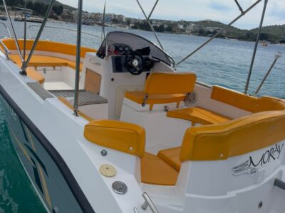 Private Marinello 22 Boat Rental in Ksamil, Albania | 2023 Motorboat for Island Hopping & Coastal Cruises