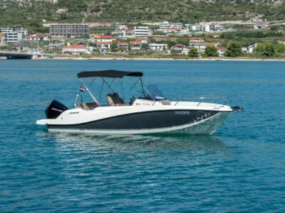 Quicksilver 675 Open Boat Charter from Trogir – Split Island Hopping Adventure