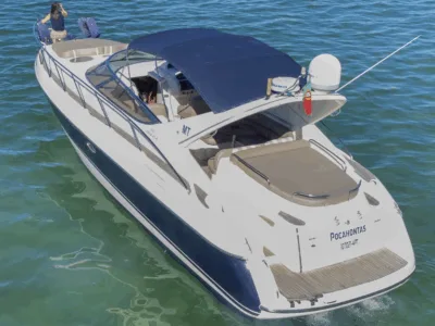 Oporto boat tour | AnchorsBook Photo Luxury Cranchi Endurance 39 Yacht Charter in Algarve | Full-Day Coastal Adventure
