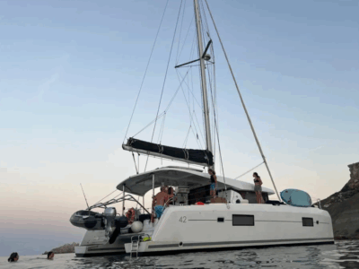 Lagoon 42 “Bowie” Catamaran Charter in Malta – Spacious, Stable & Stylish Day Cruise