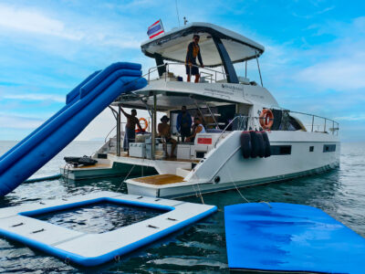 Private 43Ft Leopard Power Catamaran Charter for Relaxed Cruises & Island Escapes in Phuket
