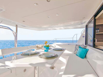 HYPE YACHT 55 Phuket: Phi Phi Island & Maya Bay Luxury Yacht Day Tour | AnchorsBook Photo Private 43Ft Leopard Power Catamaran Charter for Relaxed Cruises & Island Escapes in Phuket