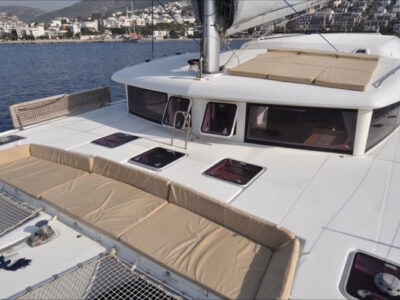 Luxury LAGOON 421 Catamaran Charter in Bodrum – 4 Cabins, Crew & Premium Comfort